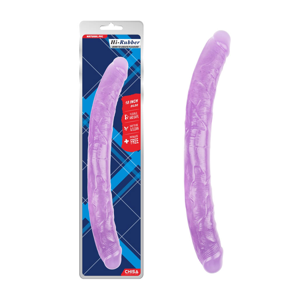 18 Inch Dildo-Purpura