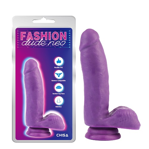 6.7'' Dual Densitas Mentula Dildo Purpura