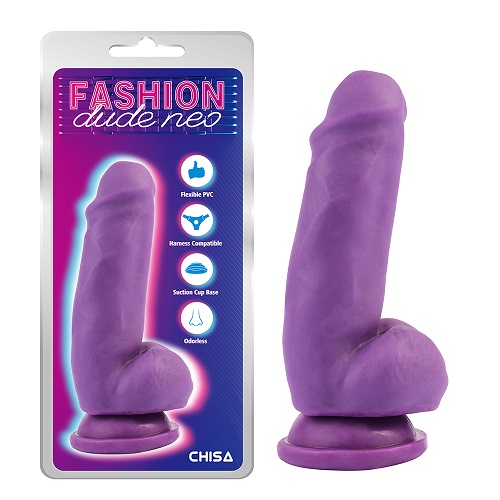 6.9'' Dual Densitas Mentula Dildo Purpura