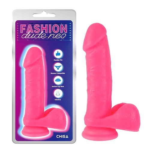 7.6'' Dual Densitas Mentula Dildo Pink