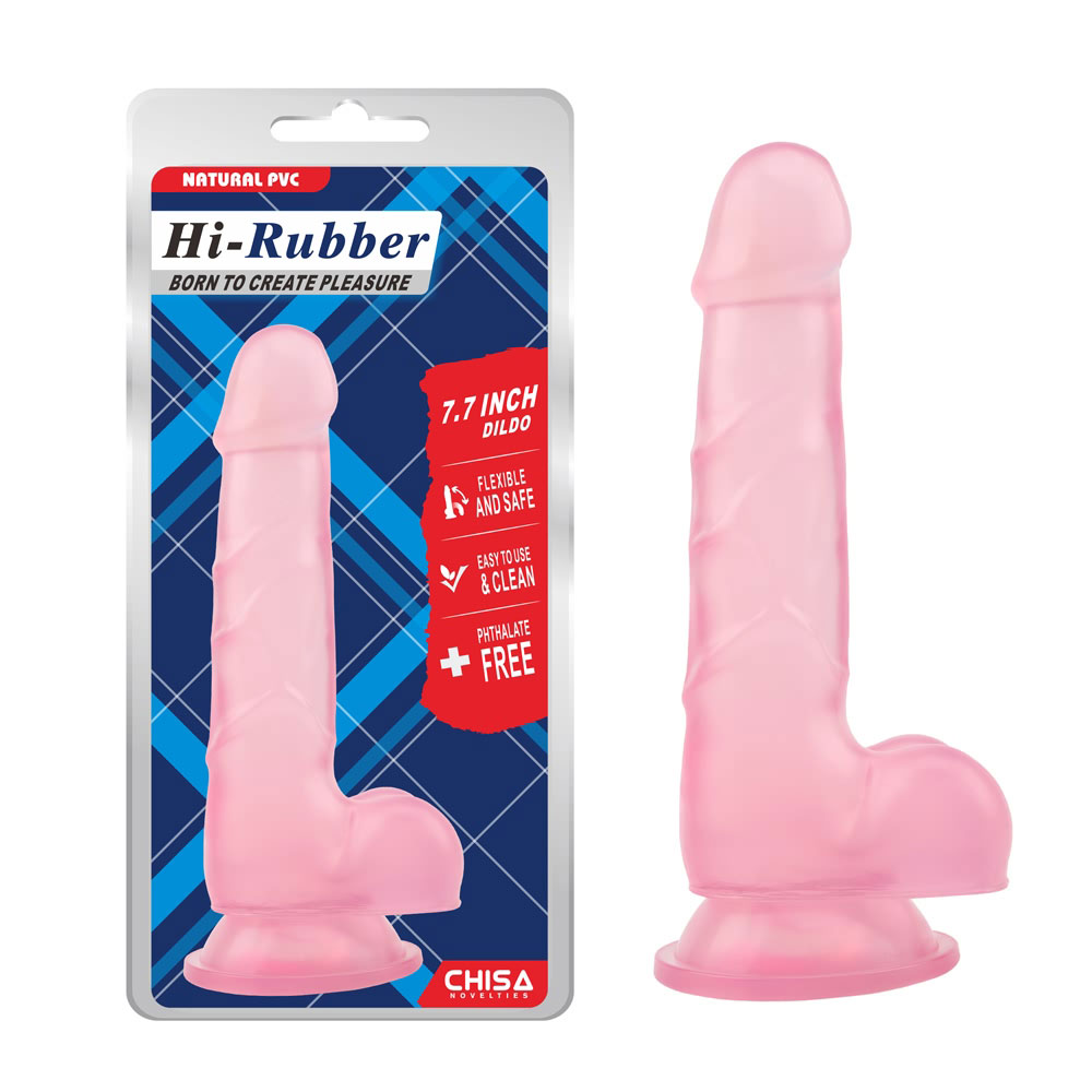7.7 Inch Gracili Dildo- Pink