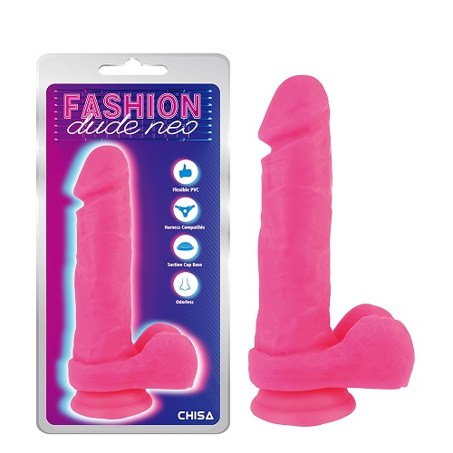 8.2'' Dual Densitas Cock Dildo Pink