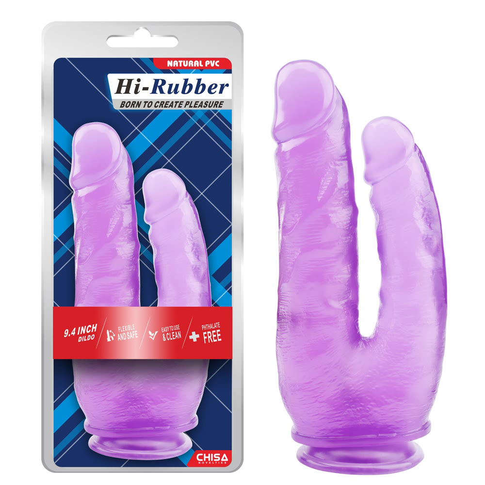 9.4 Inch Dildo-Purpura