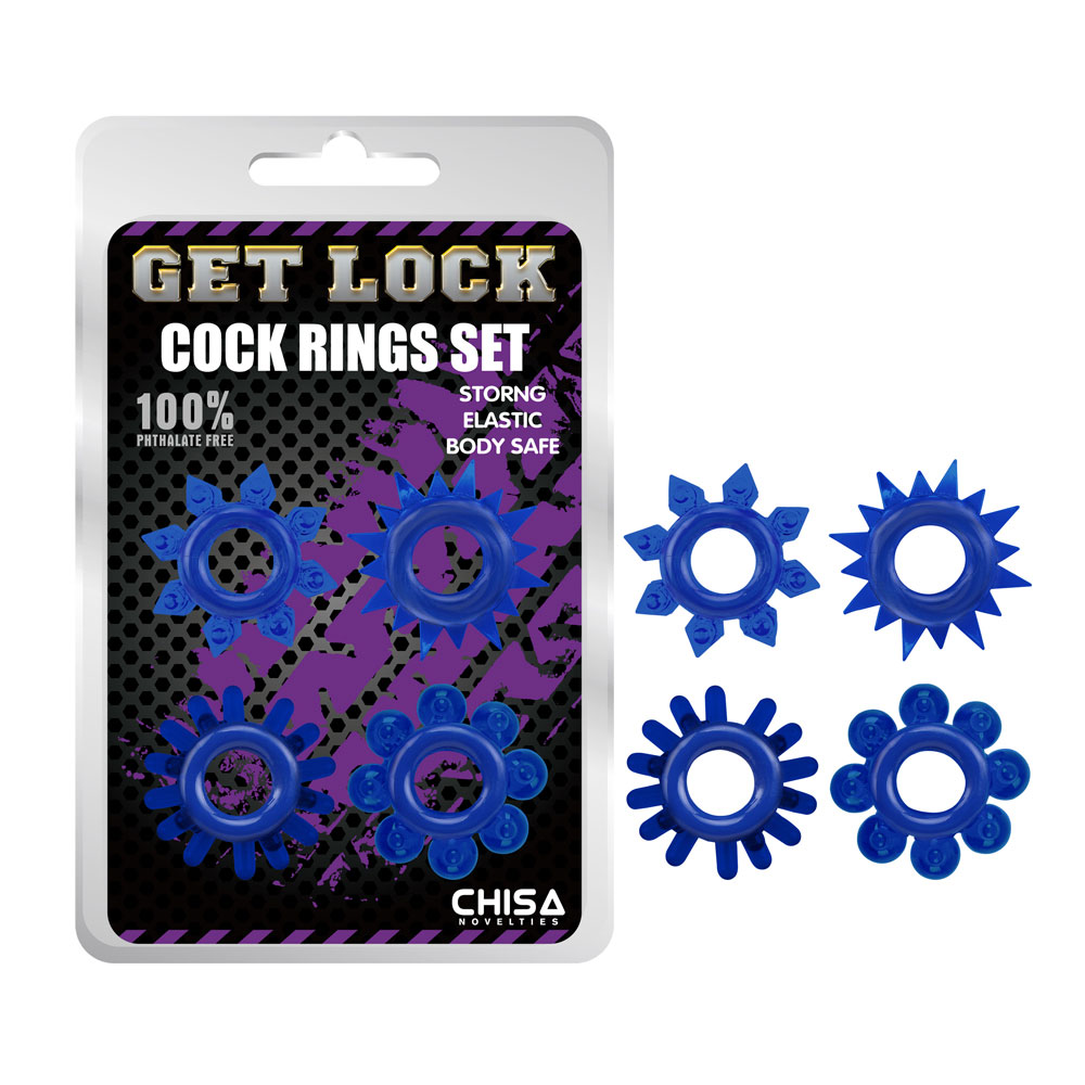 Gallus Rings Set-Blue