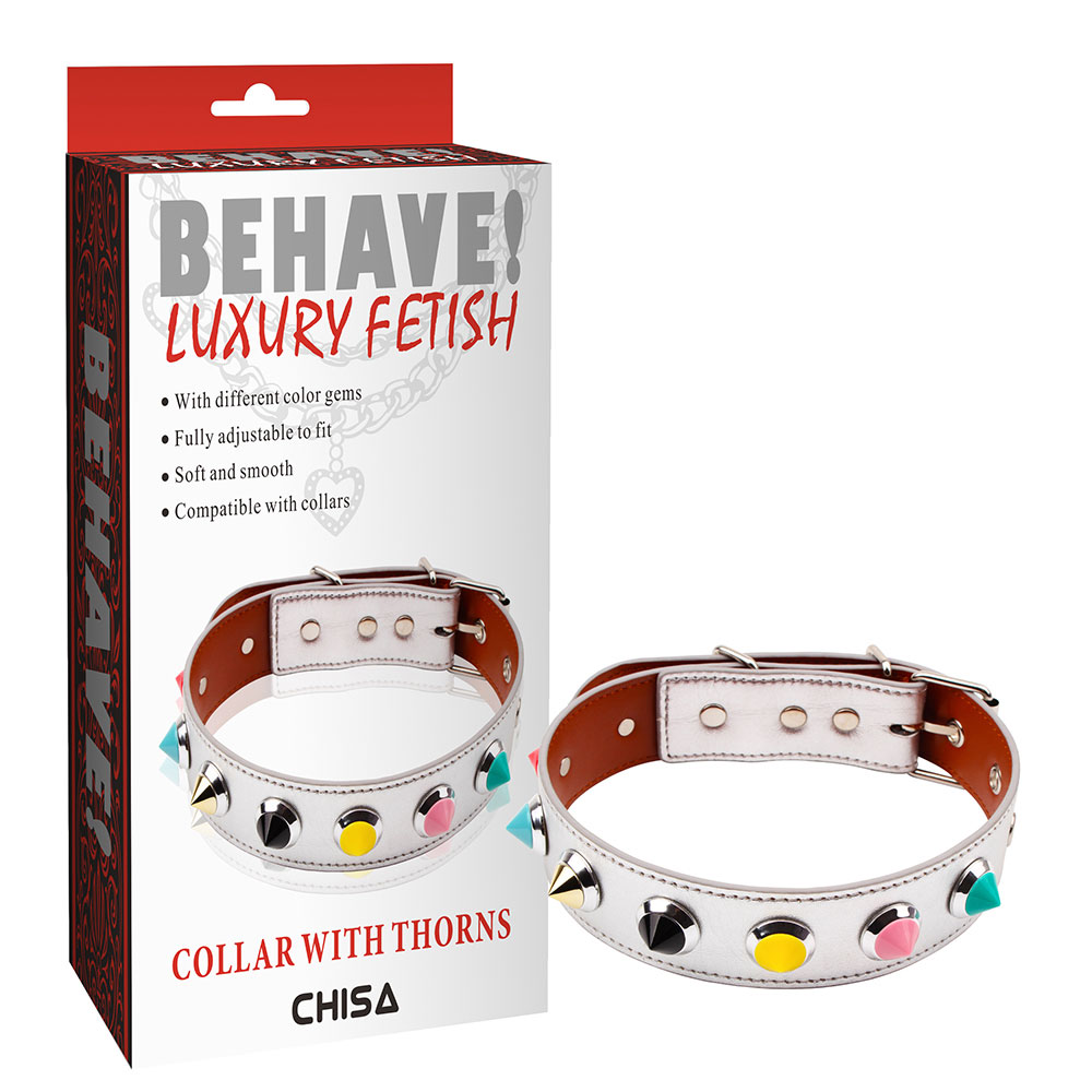 Collar cum spinis Silver