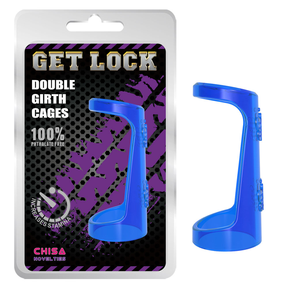 Geminus Girth Cages-Blue